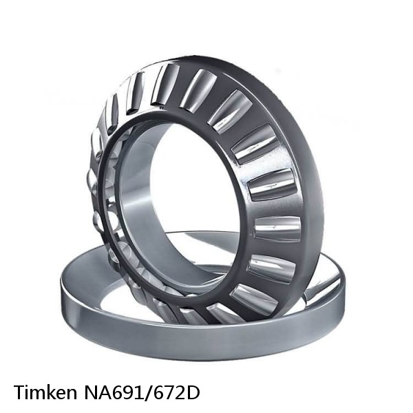 NA691/672D Timken Tapered Roller Bearing Assembly